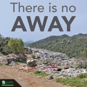 Rubbish dump: There is no away