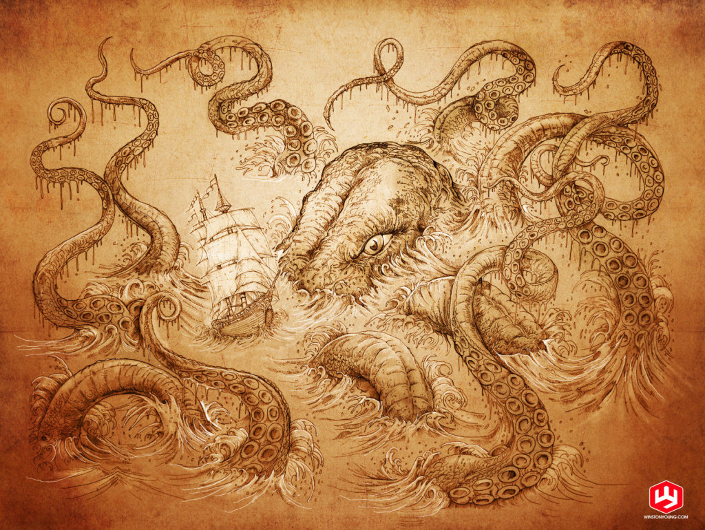 kraken_unleashed_v3_by_papercutillustration-d5v4r2l